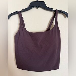 Women's vitality cloud 2 espresso, brown tank top with padding